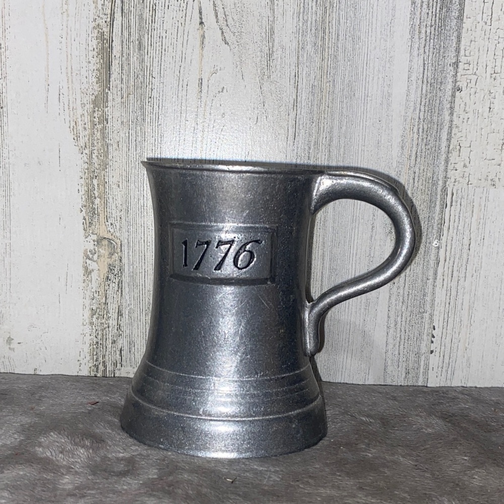 1128 Vintage Wilton Columbia PA Silver Pewter Tankard Mug - Picture 1 of 7